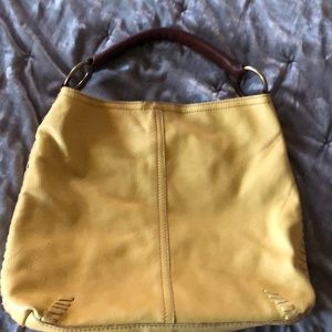 Leather hobo